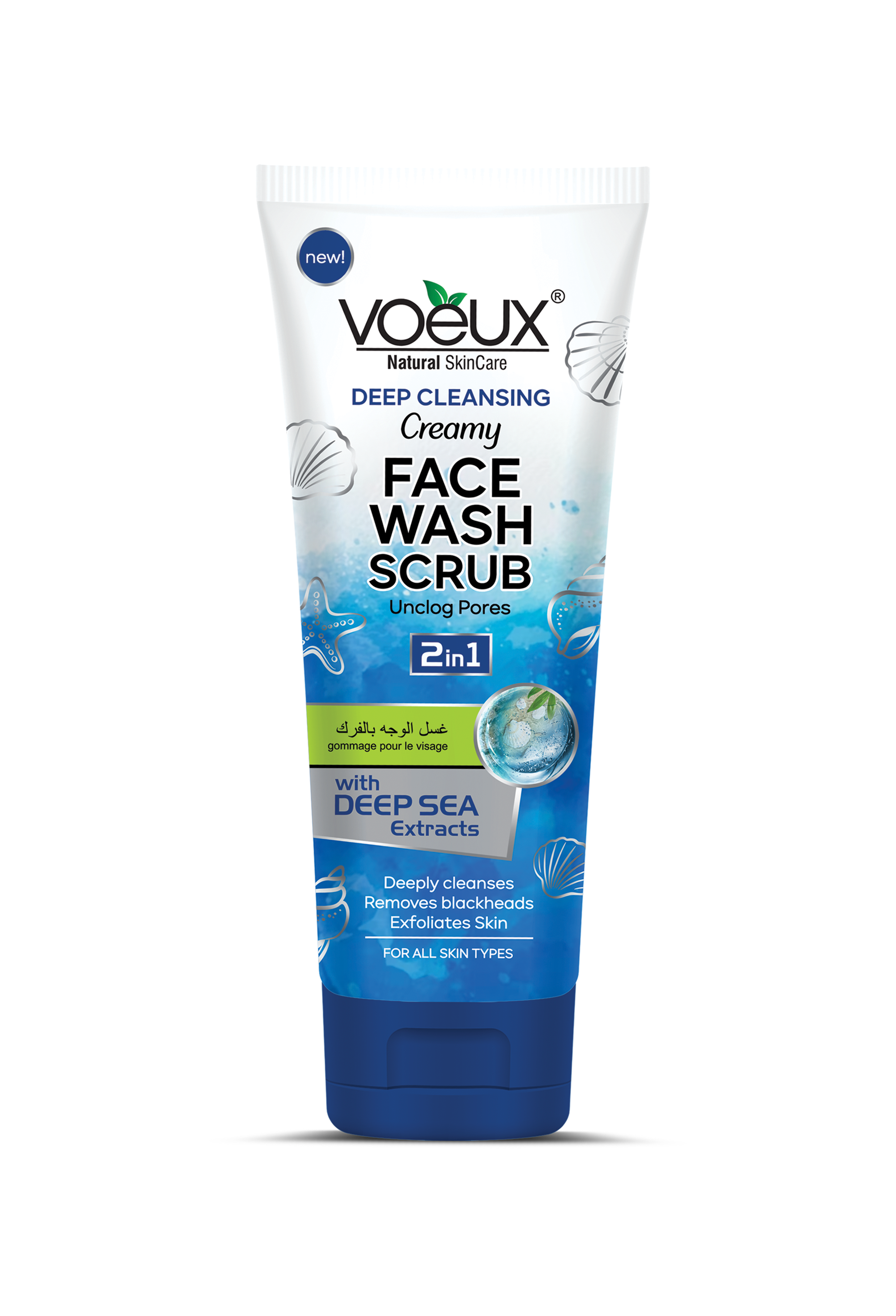 Face Wash  with Scrub