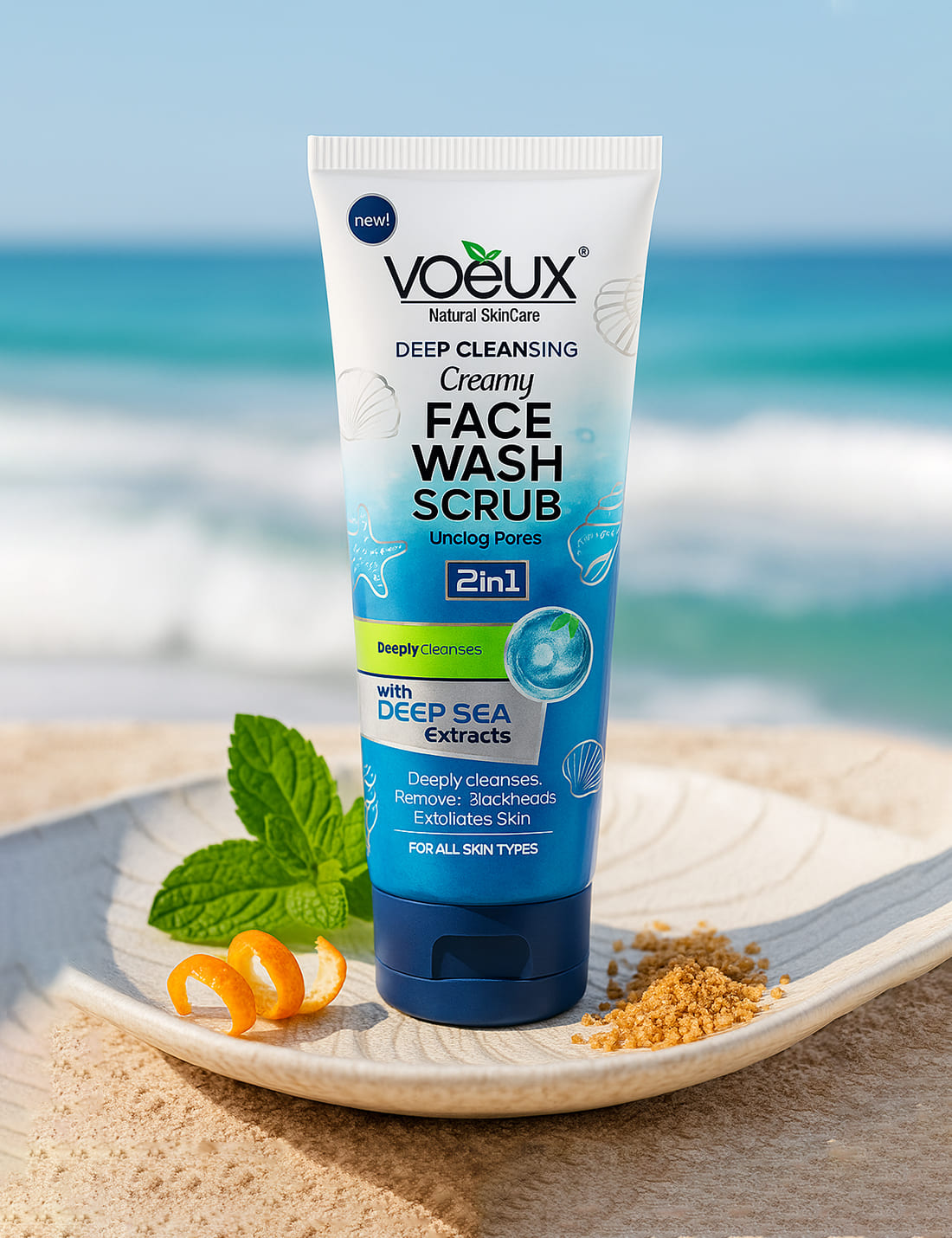 Face Wash  with Scrub